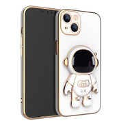 3D Astronaut Phone Case Anti-Drop Electroplating Bracket - Deck Em Up