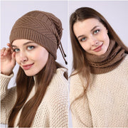 Winter Baotou Hats Plus Velvet Knitted Men and Women Pullovers - Deck Em Up