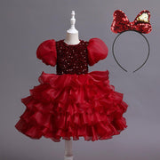 Kids Tutu Birthday Princess Party Dress - Deck Em Up