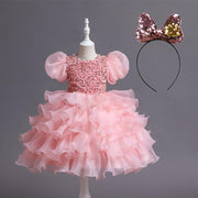 Kids Tutu Birthday Princess Party Dress - Deck Em Up