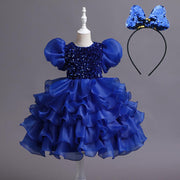 Kids Tutu Birthday Princess Party Dress - Deck Em Up