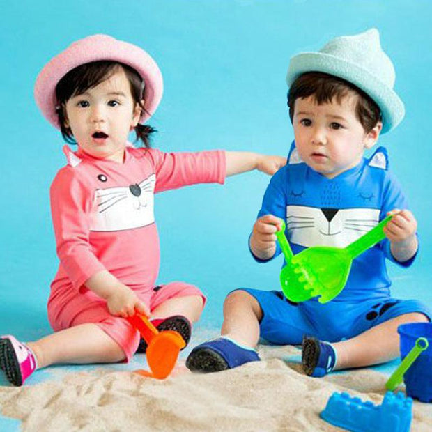 Warm Swimwear For Infants And Toddlers 1-3 Years Old - Deck Em Up