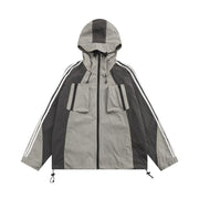 Waterproof Jacket Coat Female Stitching - Deck Em Up