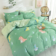 Pillowcase Bed Cover Set Sets Bedding Bedsheet Quilt Duvet - Deck Em Up