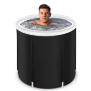 Recovery Ice Tub Foldable Bathtub Outdoor Portable Cold Water Therapy Tub Fitness Rehab Ice Tub For Athletes Long Lasting Insulated Ice Tub, Spa Soaking Bucket - Deck Em Up