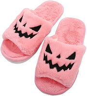 Halloween Women's Soft And Comfortable Plush Slippers Cosplay Shoes Furry Plush Slippers Kawaii Cute Shoes Home Slippers Halloween Dress Up Shoes - Deck Em Up