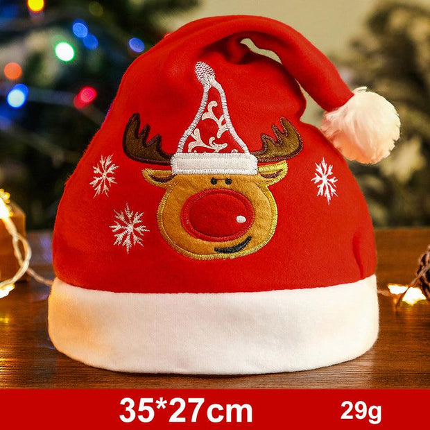 Fashion Snowman ElK Santa Claus Hats Xmas Gift Decoration - Deck Em Up