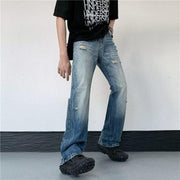 Men's High Street Straight Jeans Men - Deck Em Up