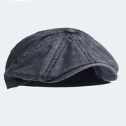 Men's Beret Cotton Tapered Hat - Deck Em Up