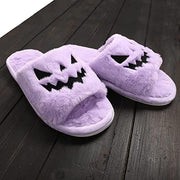 Halloween Women's Soft And Comfortable Plush Slippers Cosplay Shoes Furry Plush Slippers Kawaii Cute Shoes Home Slippers Halloween Dress Up Shoes - Deck Em Up