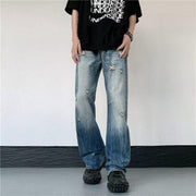 Men's High Street Straight Jeans Men - Deck Em Up