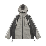 Waterproof Jacket Coat Female Stitching - Deck Em Up