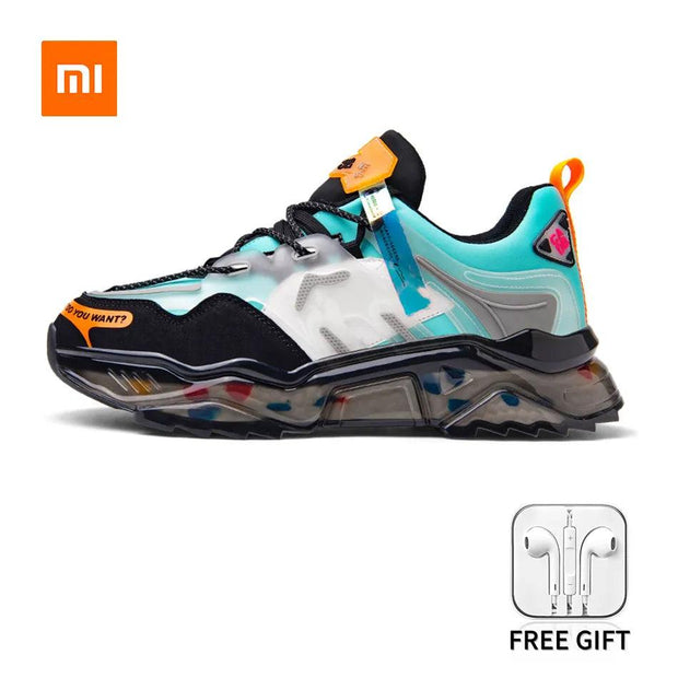 Xiaomi Youpin Men Sneakers Outdoor Casual Shoes Men New Fashion Breathable Non-Slip Platform Sport Daddy Shoes Male Shoes - Deck Em Up