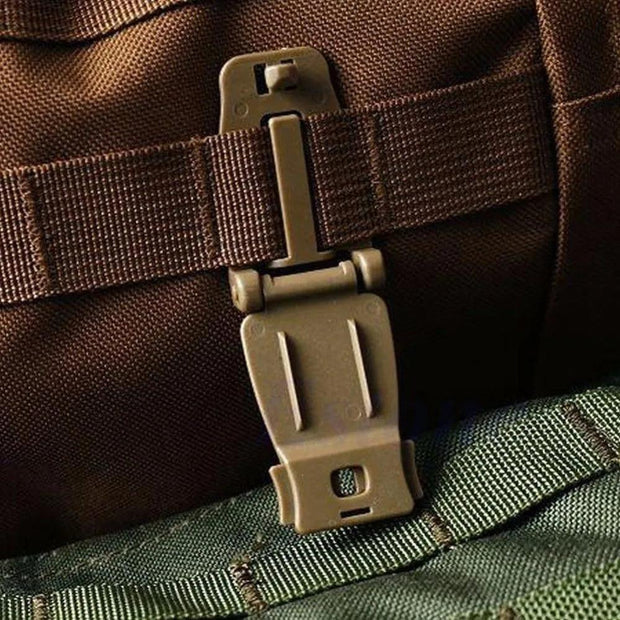 3Pcs/lot Camping Bag Buckle Backpack Webbing Clip Outdoor Tactical SWAT Carabiner Camping Equipment EDC Tools - Deck Em Up