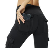 Women Yoga Work out Fitness Gym Wear Pocket Yoga Pants Leggings Stretchy Compression High Waist Leggings - Deck Em Up