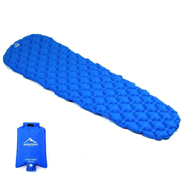 Widesea Camping Inflatable Mattress In Tent Folding Camp Bed Sleeping Pad Picnic Blanket Travel Air Mat Camping Equipment - Deck Em Up