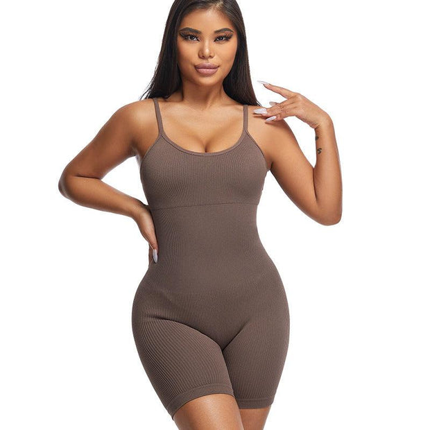 One-piece Corset Women's Hip Lifting Beauty Back Fitness - Deck Em Up