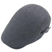 Men's Classic Flat Top Adjustable Newsboy Cap British Style Retro Beret Autumn And Winter Advance Hats Foreign Trade Hat - Deck Em Up