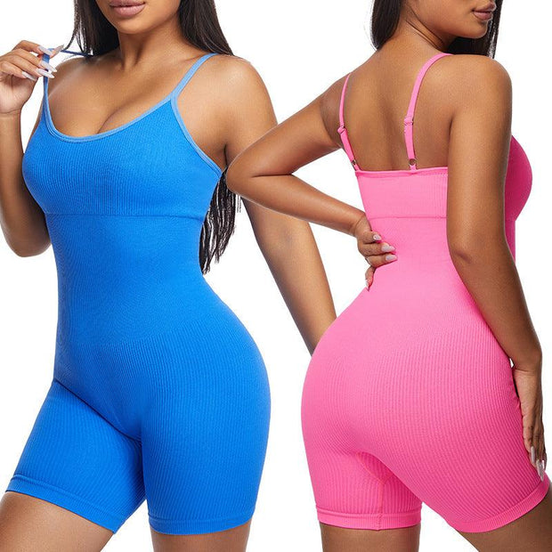 One-piece Corset Women's Hip Lifting Beauty Back Fitness - Deck Em Up