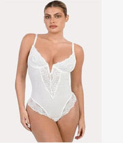 Plus Size Lace Waist Women's Shapewear Lingerie - Deck Em Up