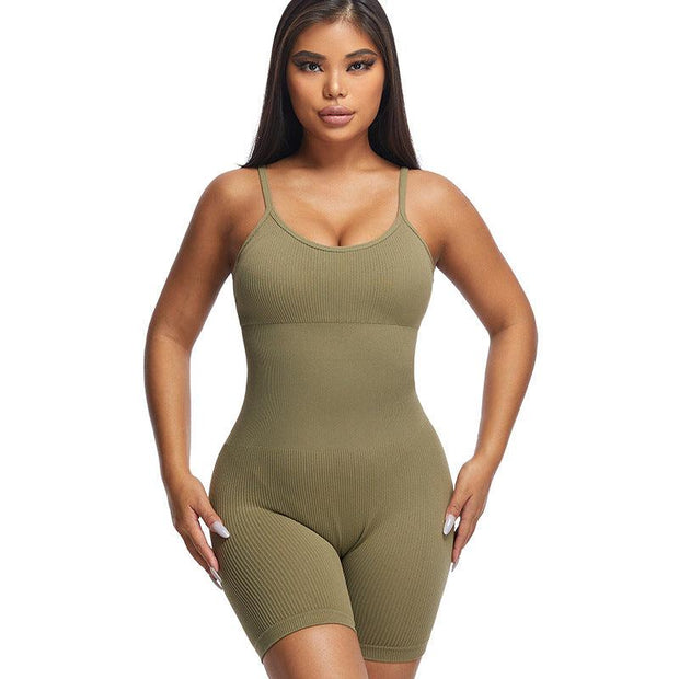 One-piece Corset Women's Hip Lifting Beauty Back Fitness - Deck Em Up