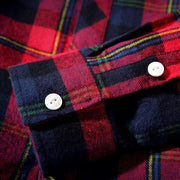 Autumn New Fashion Brand Print Shirt Men's Personality Letter Plaid Slim Shirt Men's Casual Social Shirt Men's Clothing 5XL - Deck Em Up