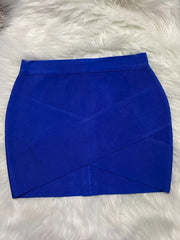 Ladies High Quality Rayon Black Thick Rayon Pencil Bandage Skirt Cute Mini Skirt - Deck Em Up