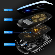 30W Car Wireless Charger Automatic Car Phone Holder Infrared Induction for iPhone 14 13 12 Xiaomi Samsung Fast Charging Station - Deck Em Up