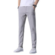 Golf Pants Men's Summer Ice Silk High Elastic Ultra-thin Casual Trousers Quick-drying Running Golf Wear Sweatpants - Deck Em Up