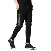 Men Trousers Solid Color Drawstring Elastic Waist Men Ankle Tied Casual Spring Trousers Daily Wear - Deck Em Up