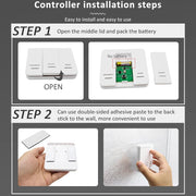 WS2811 2835SMD 24V DC Running Water LED Strip Flowing Light Wireless Controller Flexible Lamp Ribbon 120Leds/M IP30 10M 15M Kit - Deck Em Up