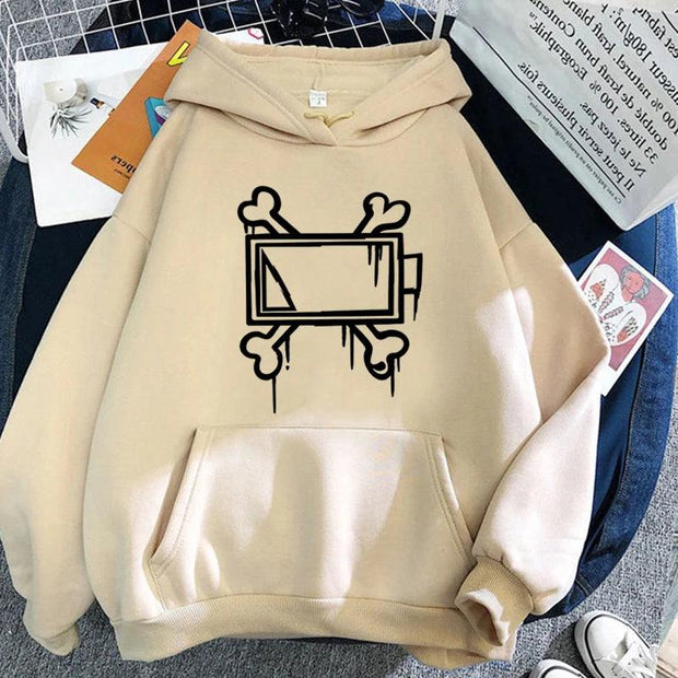 Harajuku Men's Hoodie MURDER DRONES Hoodies Printing Long Sleeve Casual Spring Autumn Sweatshirt Streetwear Y2k Clothes Unisex - Deck Em Up