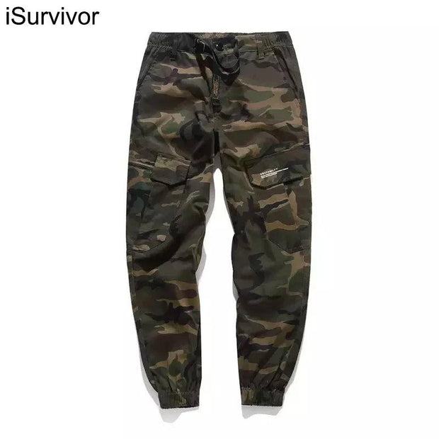 Fashion Classic Army Pants High Street Cotton Jeans Men Jogger Pants Brand Designer Big Pocket Military Cargo Pants Men Jeans - Deck Em Up