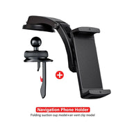 Universal Car Tablet Suction Holder Cell Phone Holder Back Seat Vent Mobile Bracket Auto Supplies For iPad Smart Cell Phone - Deck Em Up