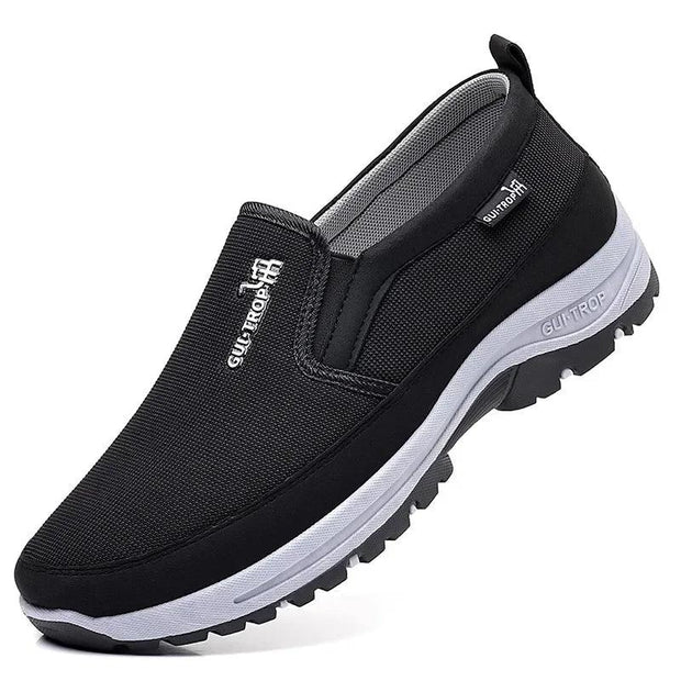 Loafers Men Sneakers Mesh Breathable Non-Slip Slip On Vulcanized Shoes Soft Sole Solid Color Comfortable Water Shoes Zapatos200 - Deck Em Up