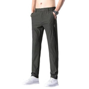 Golf Pants Men's Summer Ice Silk High Elastic Ultra-thin Casual Trousers Quick-drying Running Golf Wear Sweatpants - Deck Em Up