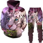 Autumn Tracksuit Men's Digital D Lion King Print Men's - Deck Em Up