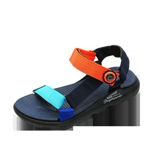 Candy Color Kids Webbing Beach Sandals Casual - Deck Em Up