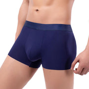 Ice Silk Underwear Men's Casual Cut Boxers Seamless Close-fitted And Comfortable Modal Mid-rise Pants - Deck Em Up