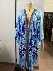 Printed Temperament Cardigan And Shorts Suit For Women - Deck Em Up