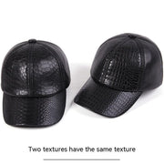 Autumn And Winter High-end Leisure Leather Hat - Deck Em Up