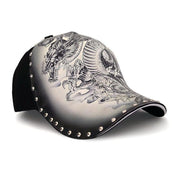 Personalized Stylish Print Dragon Sun-proof Peaked Baseball Cap - Deck Em Up