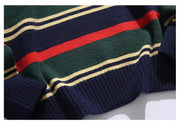 Winter Couples Wear Trendy Striped Sweaters For Men And Women - Deck Em Up