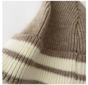 Striped Knitted Wool Hats For Both Men And Women - Deck Em Up