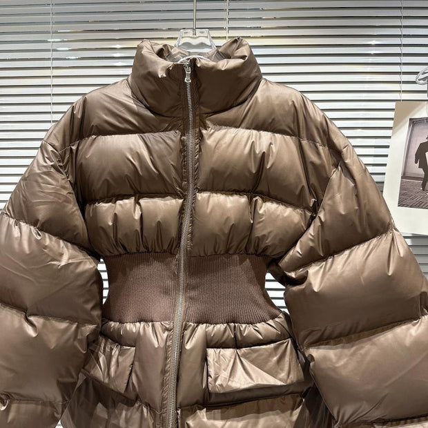 Fashionable Warm Cotton Coat Jacket Women - Deck Em Up