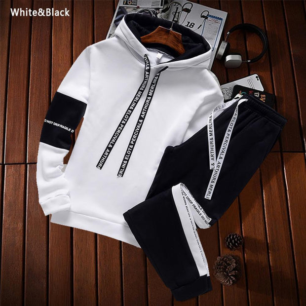 Sweatshirt Set Hoodies And Sweatpants Tracksuit - Deck Em Up